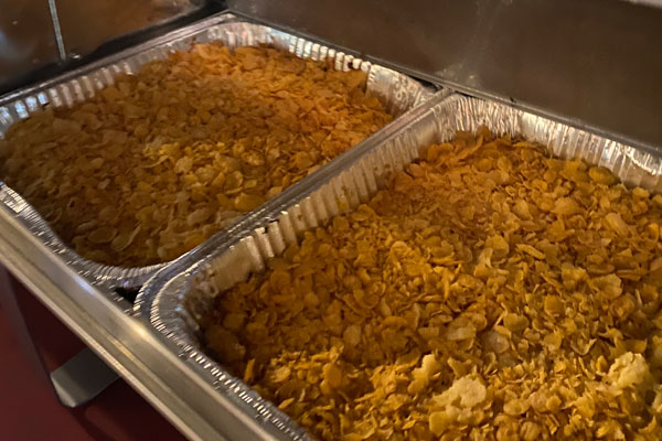 Chef Steve, The Professional Caterer & Celebrations Banquet Room - Cheesy Hash Brown Casserole