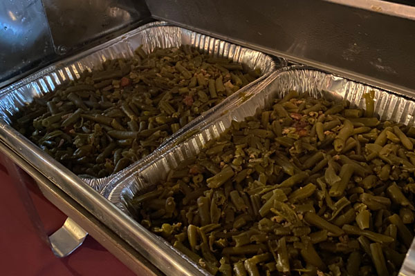 Chef Steve, The Professional Caterer & Celebrations Banquet Room - Smothered Green Beans