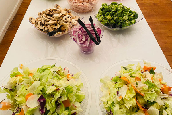 Chef Steve, The Professional Caterer & Celebrations Banquet Room - Tossed Salad With 2 Dressings