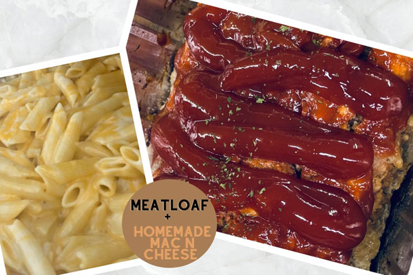Chef Steve, The Professional Caterer & Celebrations Banquet Room - Meatloaf With Mac And Cheese