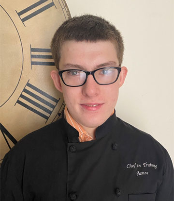 Chef Steve, The Professional Caterer & Celebrations Banquet Room - James - Chef In Training